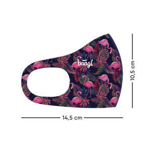 Antibakteriálne rúško pre deti Flamingo