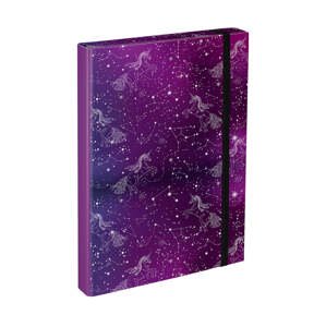 Dosky na školské zošity A4 Unicorn Universe