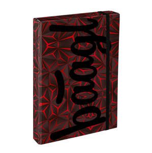 Dosky na školské zošity A4 Jumbo Red Polygon