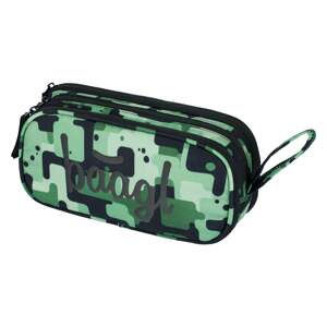 Študentský peračník etui Green