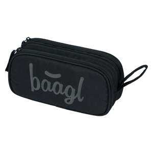 Študentský peračník etui Black