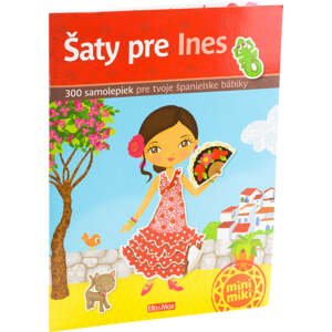 Šaty pre INES - Kniha samolepiek