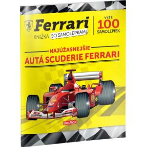 FERRARI, autá Scuderie - Kniha samolepiek