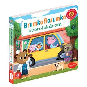 BRUMKO ROZUMKO ZVEROLEKÁROM - Obrázky s pohyblivými prvkami