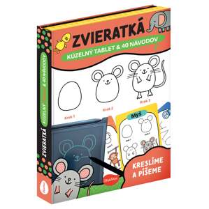 Kúzelný tablet & 40 návodov – ZVIERATKÁ