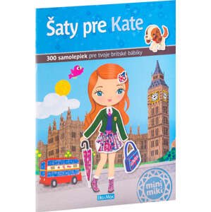 Šaty pre KATE - Kniha samolepiek