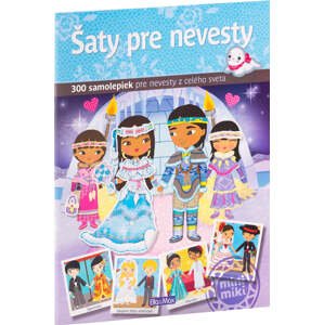 Šaty pre NEVESTY - Kniha samolepiek