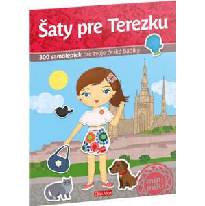 Šaty pre TEREZKU - Kniha samolepiek