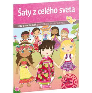 Šaty z celého sveta  - Kniha samolepiek