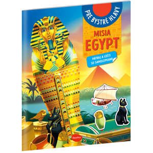 MISIA EGYPT - Pátraj a lúšti so samolepkami
