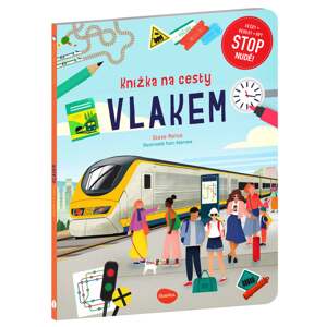 Kniha na cesty vlakom - Zastavte nudu: kvízy, hádanky, hry