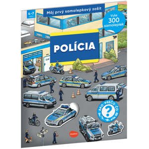 Môj prvý samolepkový zošit – POLÍCIA