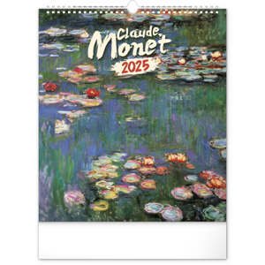 Nástenný kalendár Claude Monet 2025, 30 × 34 cm
