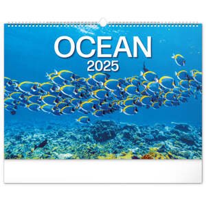 Nástenný kalendár Oceán 2025, 48 × 33 cm