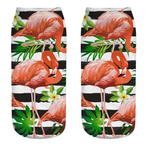 Ponožky FLAMINGO s 3D potlačou